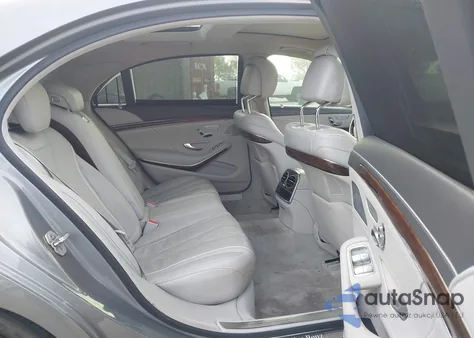2015 Mercedes-Benz S 550 из США, поврежденный, VIN WDDUG8CBXFA187359